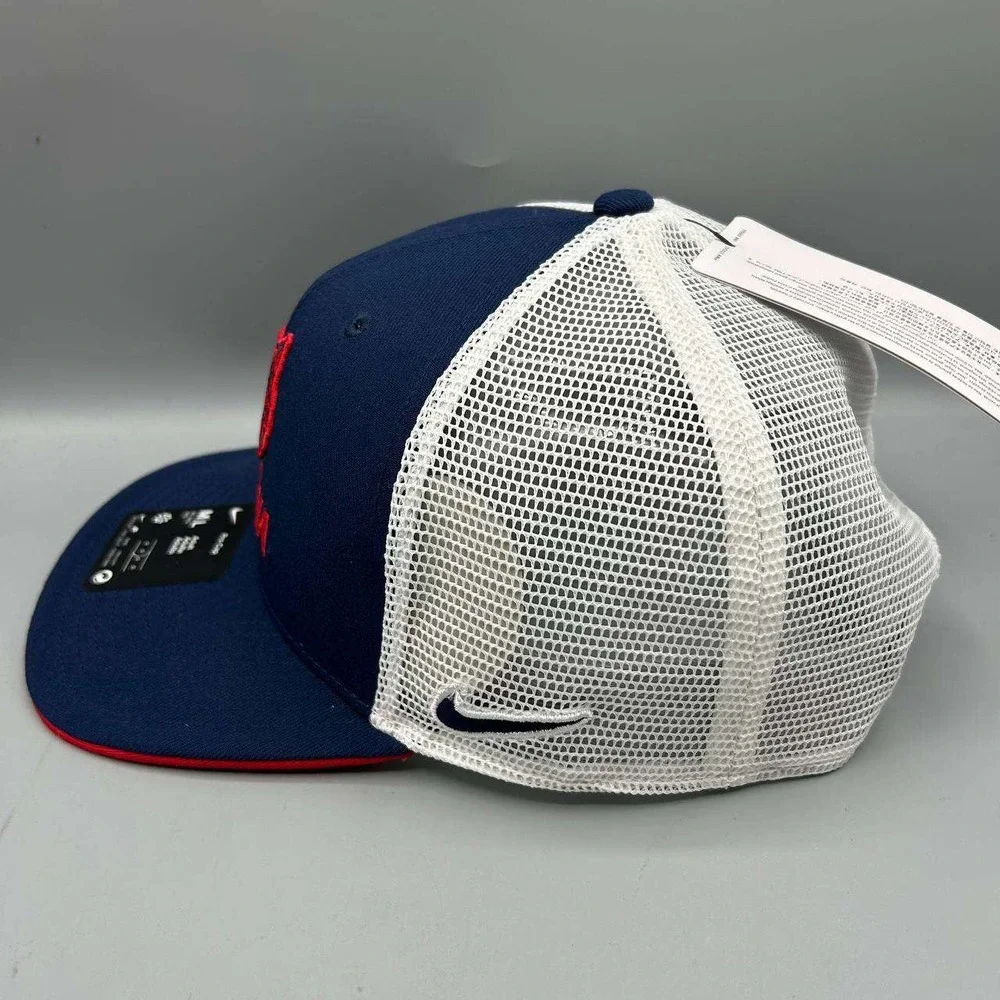 Nike Pro Arizona Wildcats Dri-Fit Trucker Hat Men M-L Blue Snap Back Cap New